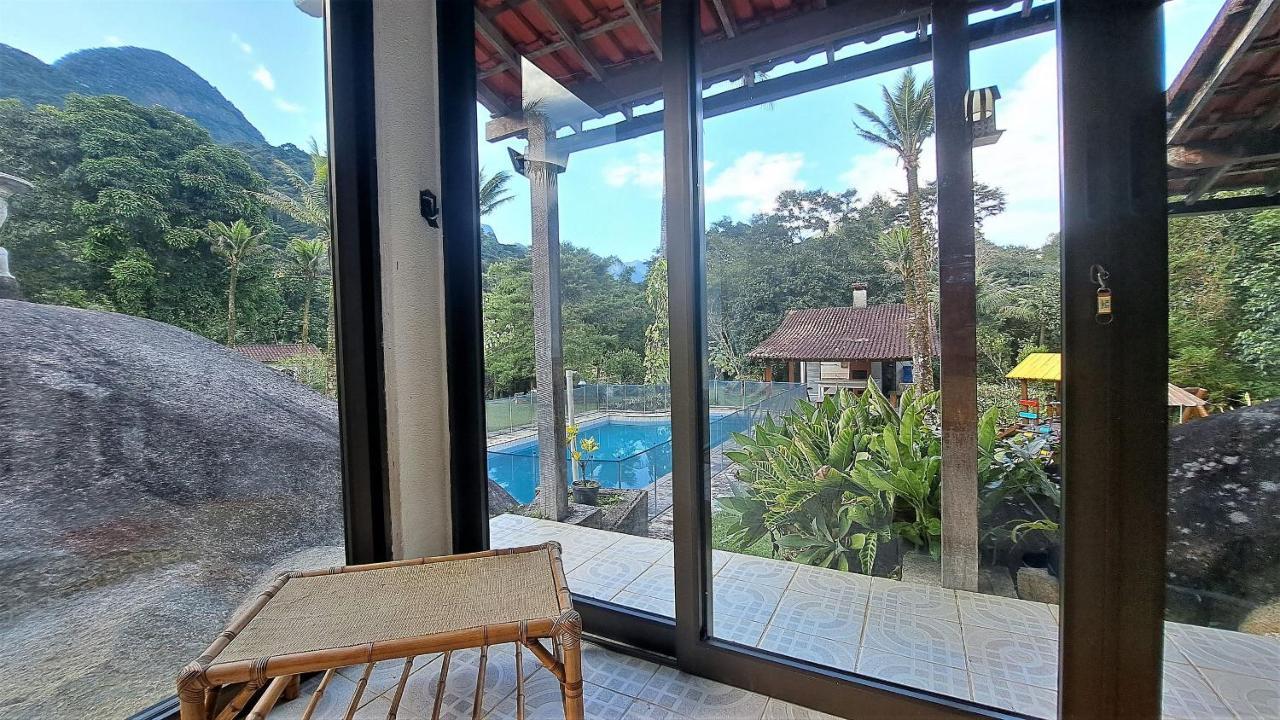 Paradisiaco, Piscina E Churrasqueira Em Guapimirim Eksteriør bilde